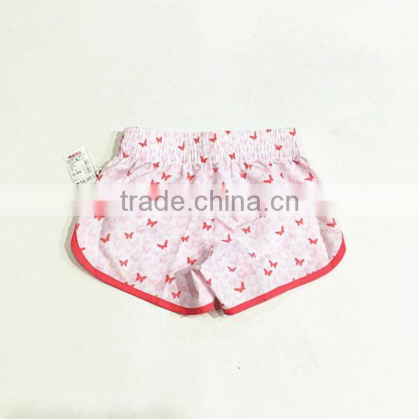 2015 Fashion Printing Design Shorts Readymade Garments for Girls