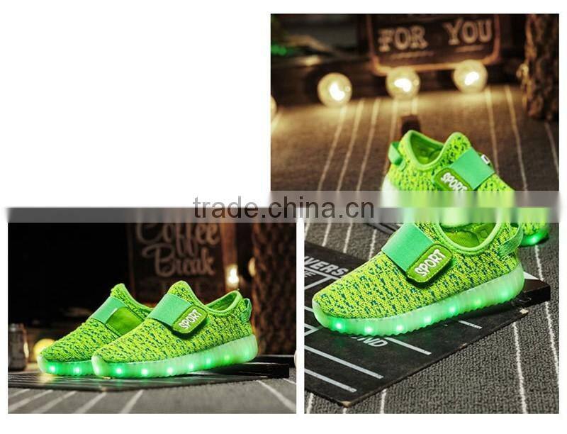 wholesale best selling flashing light up led shoes for kids
