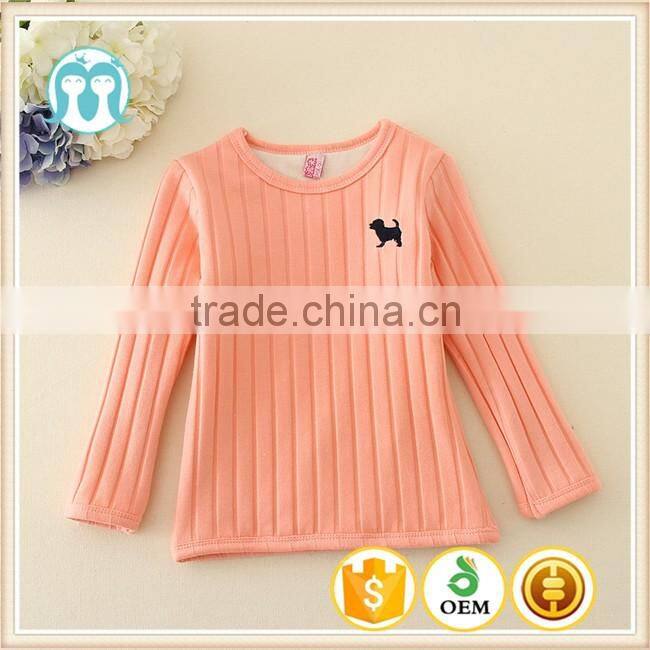 kids shirts animal o-neck children winter baby boy girl wholesale baby clothes