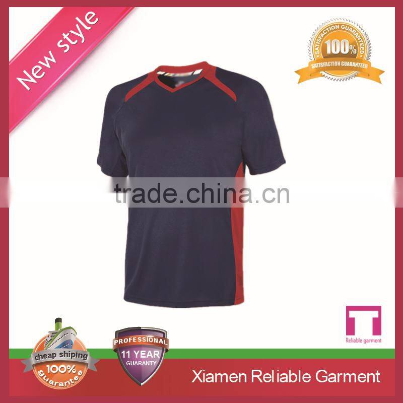 2016-2016 new season hot sale custom factory of soccer training jersey