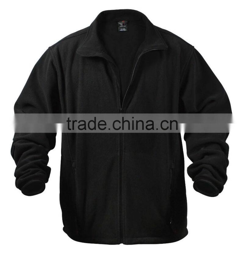 2016 high quality hot winter selling hi vis fleece jacket for men