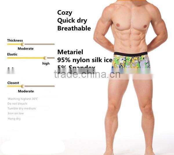 Hot sale new design many colors for choice boxer briefs alibaba suppliers men pringting underwear