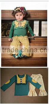 Boutique Cheap polka dots Ruffle Petti Rompers For Children 100% Cotton Casual Baby Romper