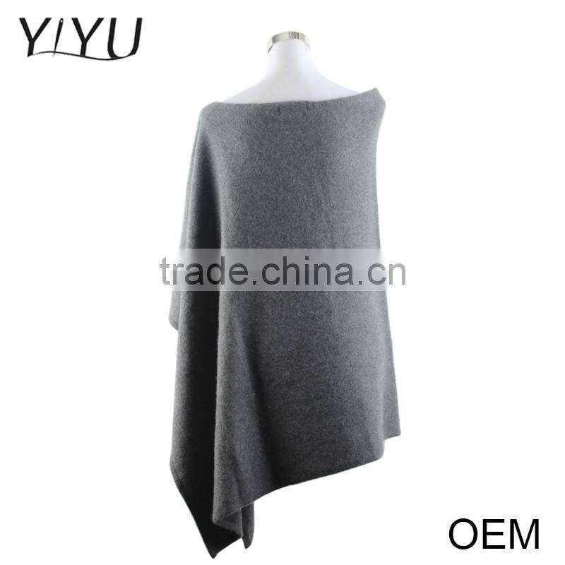 2016 fashionable women grey Knitted pullover Sweater Erdos Cashmere Sweater