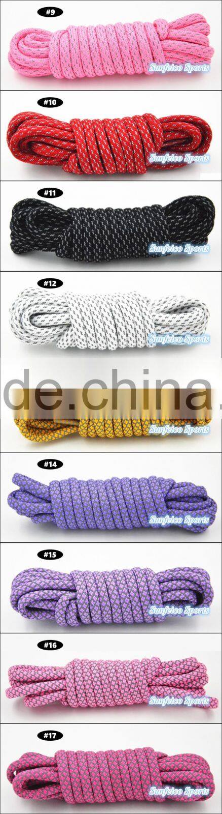 Professional Customized 6mm Reflective Rope Lace Manufacturer Shoelaces for Wholesale - Sneakers Laces In Stock Fast Deliver