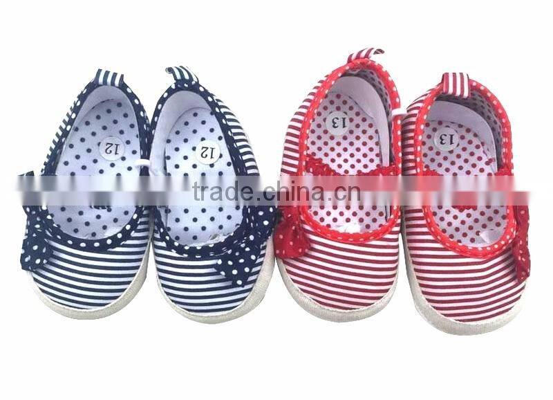 Daily navy style baby girl's first walker shoes