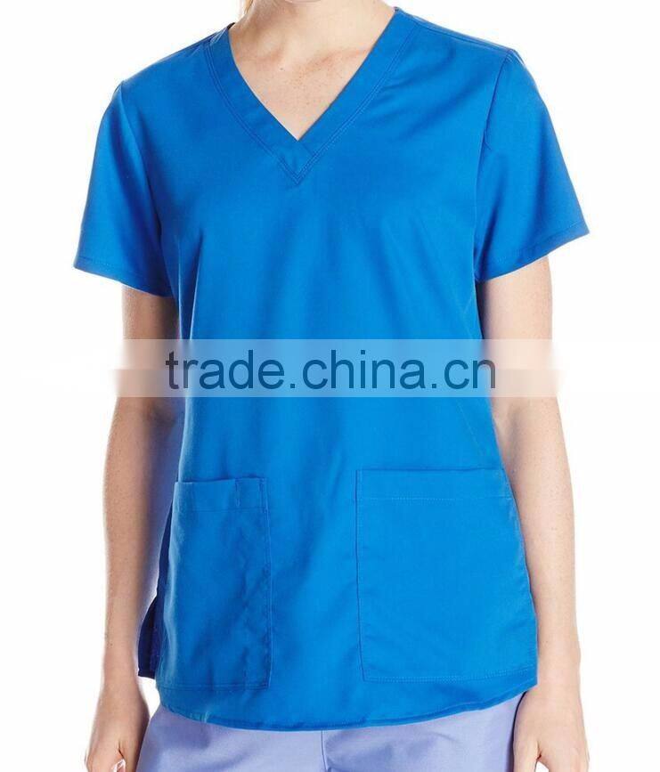 Latest design nurse scrub uniform medical uniform