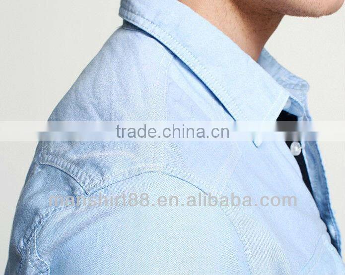men's slim fit oxord casual shirt for men