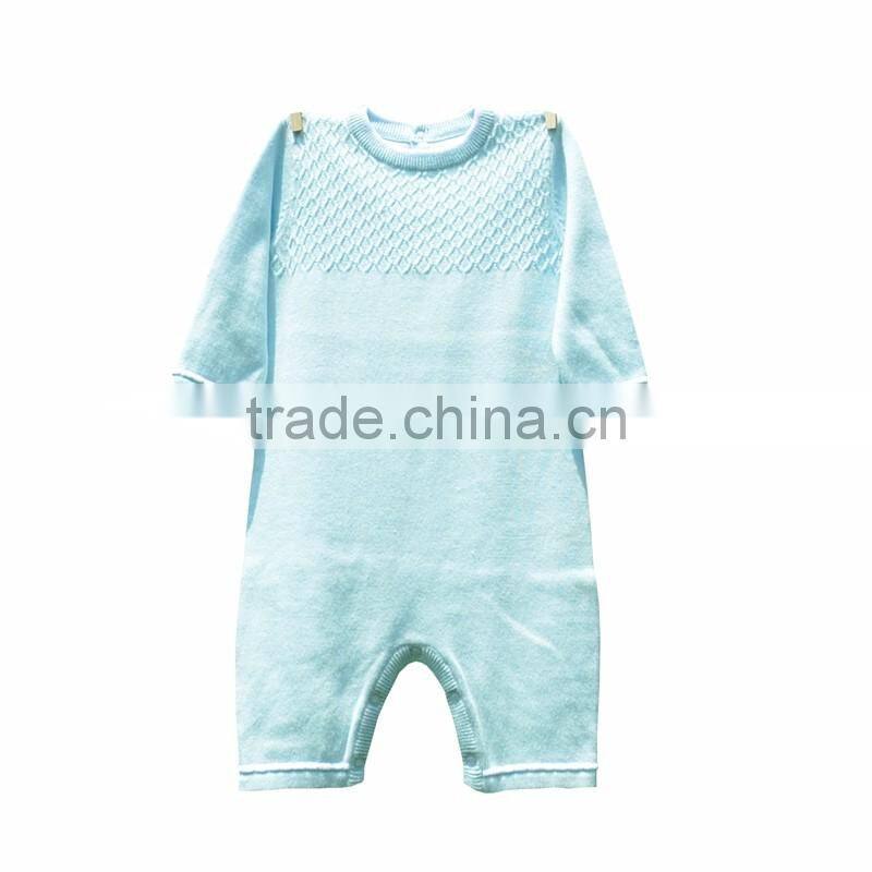 High quality Wholesale Knittied Baby Romper Sweater