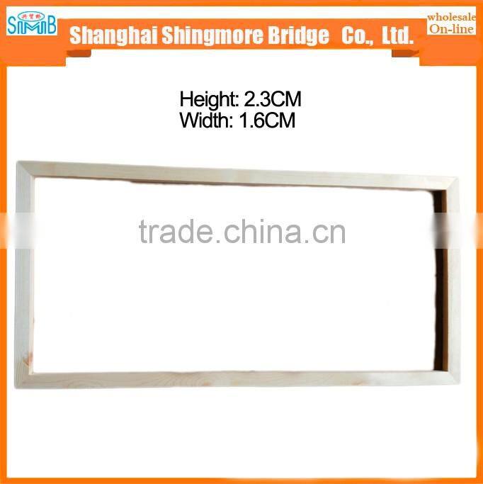 Hot wholesale wood material painting frame for school student the fine arts