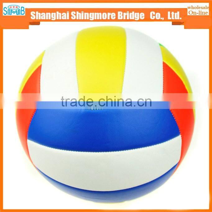 alibaba china cheap wholesale high quality custom logo PU volleyball