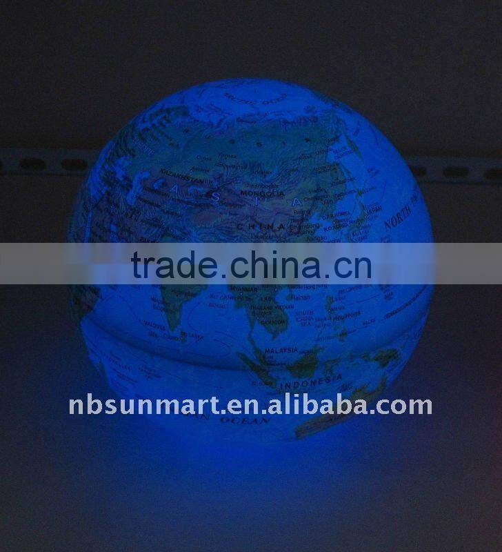Rotating Globes World Globe with Light