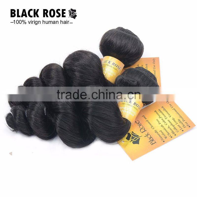 Loose Wave Hair Bundles 100% Human Hair Extension Virgin Brazilian Hair