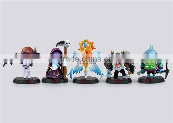 (SV-DT007) 2016 Hot Dota 2 figure set of 5pcs, 9-12cm PVC figure, Dota figures