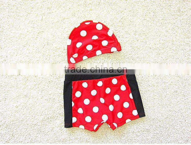 Soft one piece children swimming bathing shorts