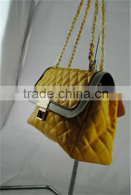 fashion leather ladies shoulder bag