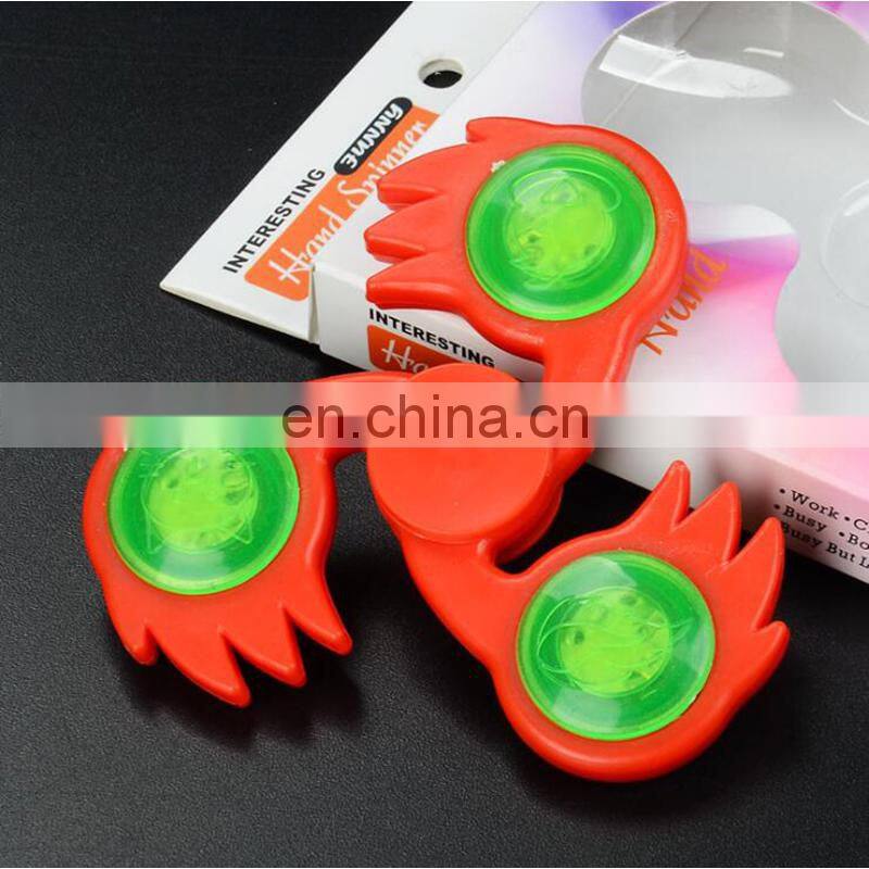 Hot Finger Toy EDC Hand Spinner Light Finger For Autism Anxiety Stress Relief Focus Hand Spinne Toys Gift