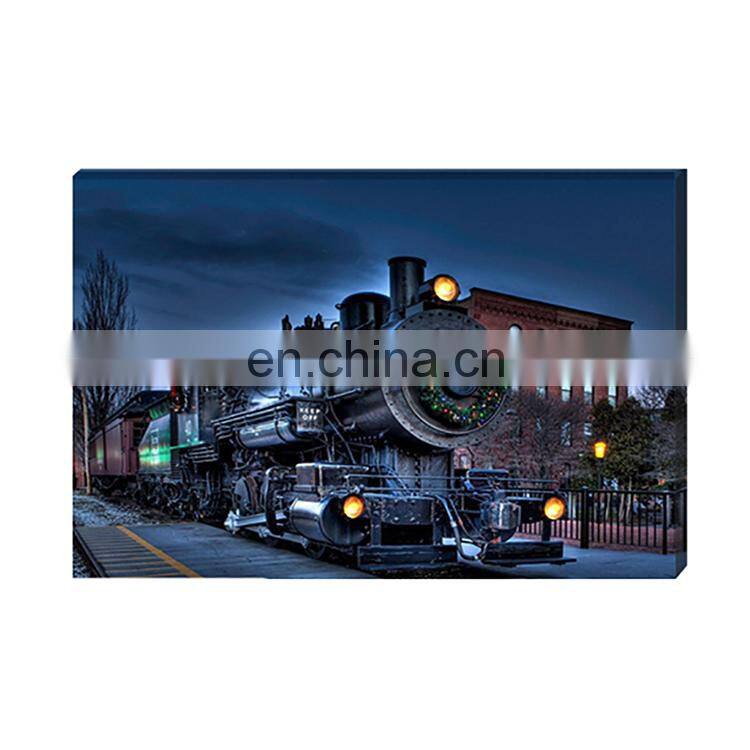 wholesale snowman canvas painting for christmas decor