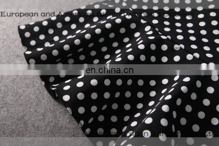 Black Charming Fishtail Cotton Splicing Fiber Printed New Look Slim Maxi Skirt