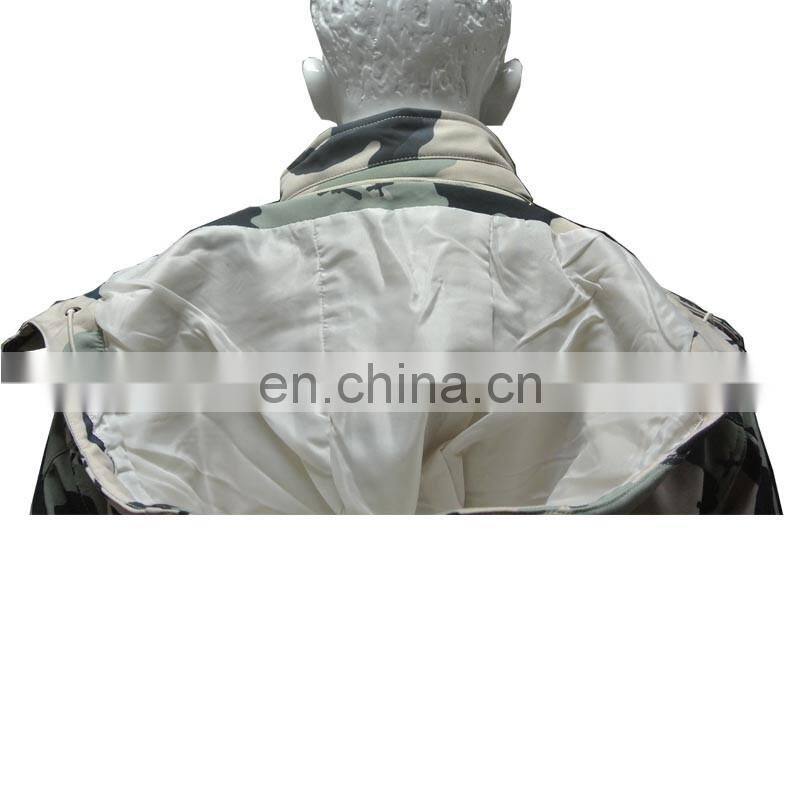 Jacket, camouflage Jacket quality design as workingsuit for military