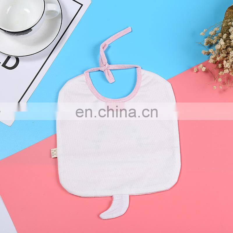 Summer fashion cute baby bandana bib soft animal baby drool bib