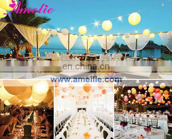 A18PL Christmas decoration round paper lantern