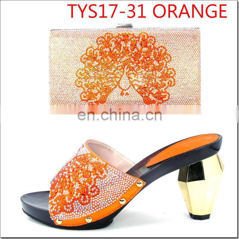 italian matching shoes and bags TYS17-31