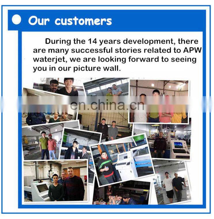 APW cnc waterjet cutter