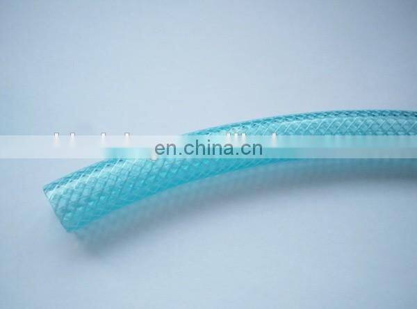 Fiber braided reinforcement layer pvc hose pipe