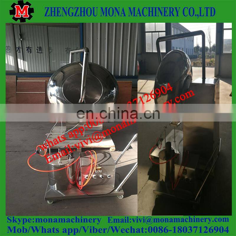 Hot Sale Chocolate Peanut Chocolate Making Machine Peanut Coating Machine