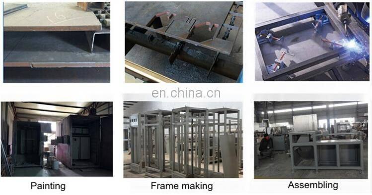 High efficiency CNC Four head corner crimping machine for aluminum profiles