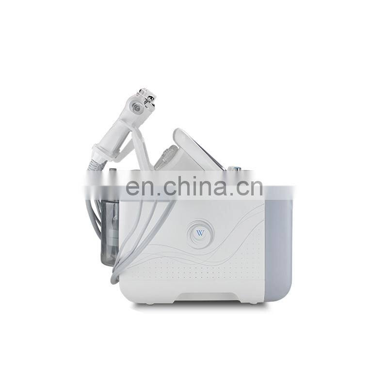 2018  H2O2 6 in 1 deep clear hydrodermabrasion aqua facial oxygen jet peeling machine