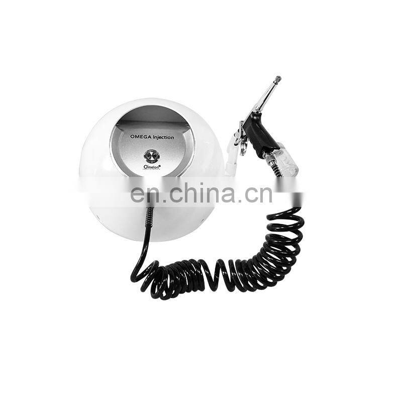 high quality mini Portable home use water oxygen jet peel facial spray Injection for skin Moisture beauty device
