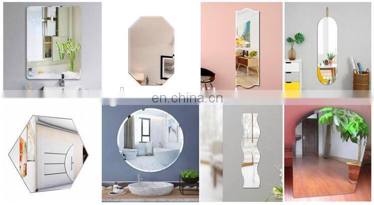 5mm bevel edge silver mirror glass manufacturer