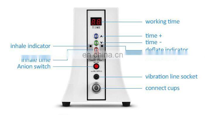 Wholesale Vacuum Therapy Buttocks Enlargement Breast Sucking Cup Breast Massage Machine