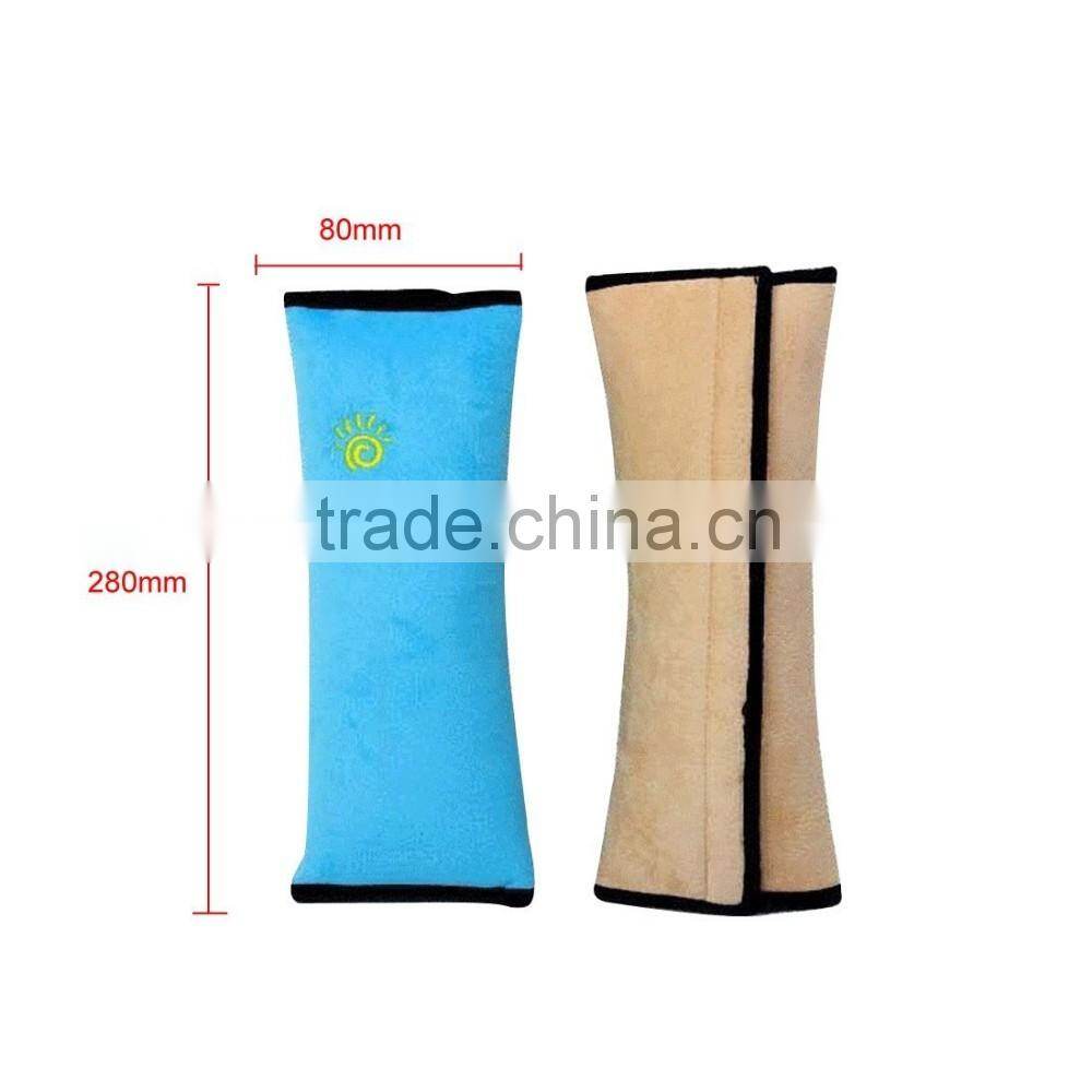 Auto Pillow Car Safety Belt Protect Shoulder Pad Adjust Vehicle Seat Belt Cushion for Kids Children