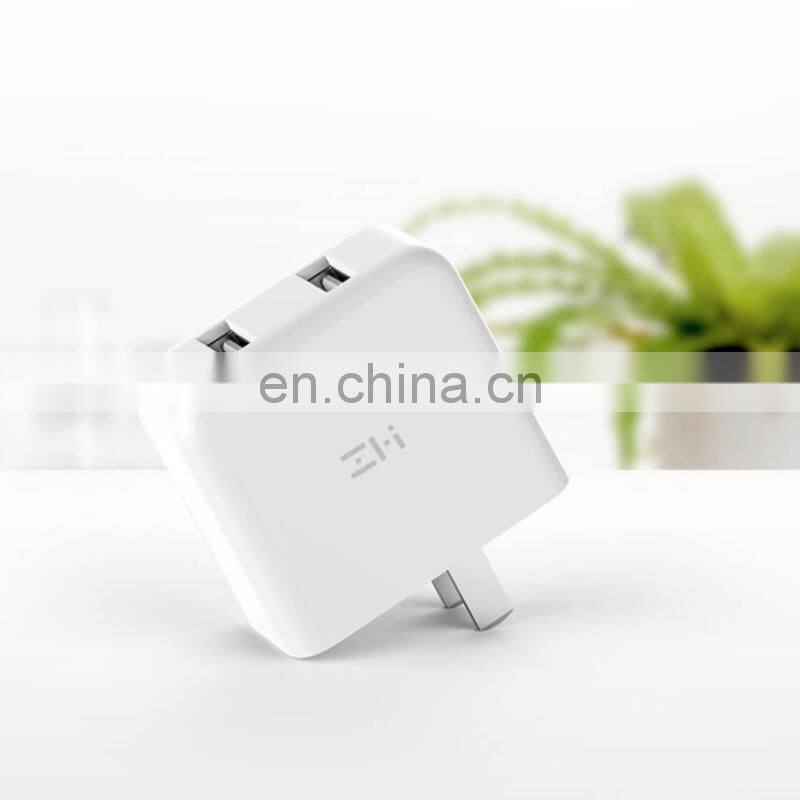 Original Xiaomi QC3.0 5V/3.6A Cell Phone Electric Dual USB ZMI Fast Charger
