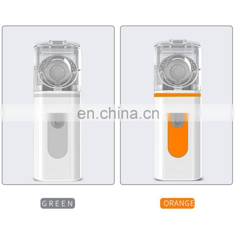 Home Inhaler Nebulizer Low Decibel Ultrasound Atomizer Handheld Adult&Kid Portable Micro Mesh Atomizer High Low 2Gear Humidifier