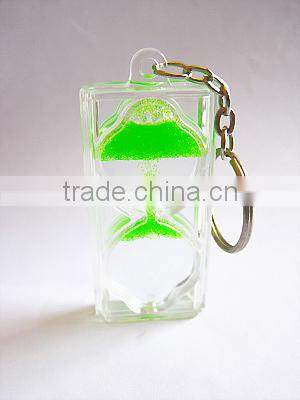 Double Heart Shaped Acrylic Keychain, Wholesale Plastic Keyring