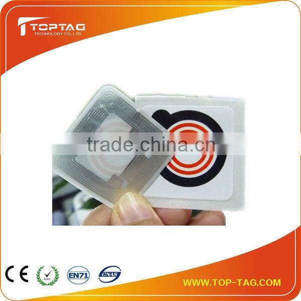2014 new ISO18000 13.56MHz rfid nfc sticker for access control