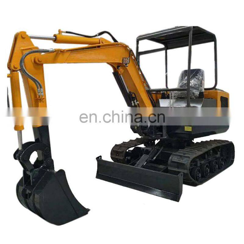 Chinese Hydraulic Mini Cheap Crawler Excavator 0.6 ton 0.8 ton 1 ton 1.5 ton 1.7 ton 2 ton 2.5 3 ton 5 ton