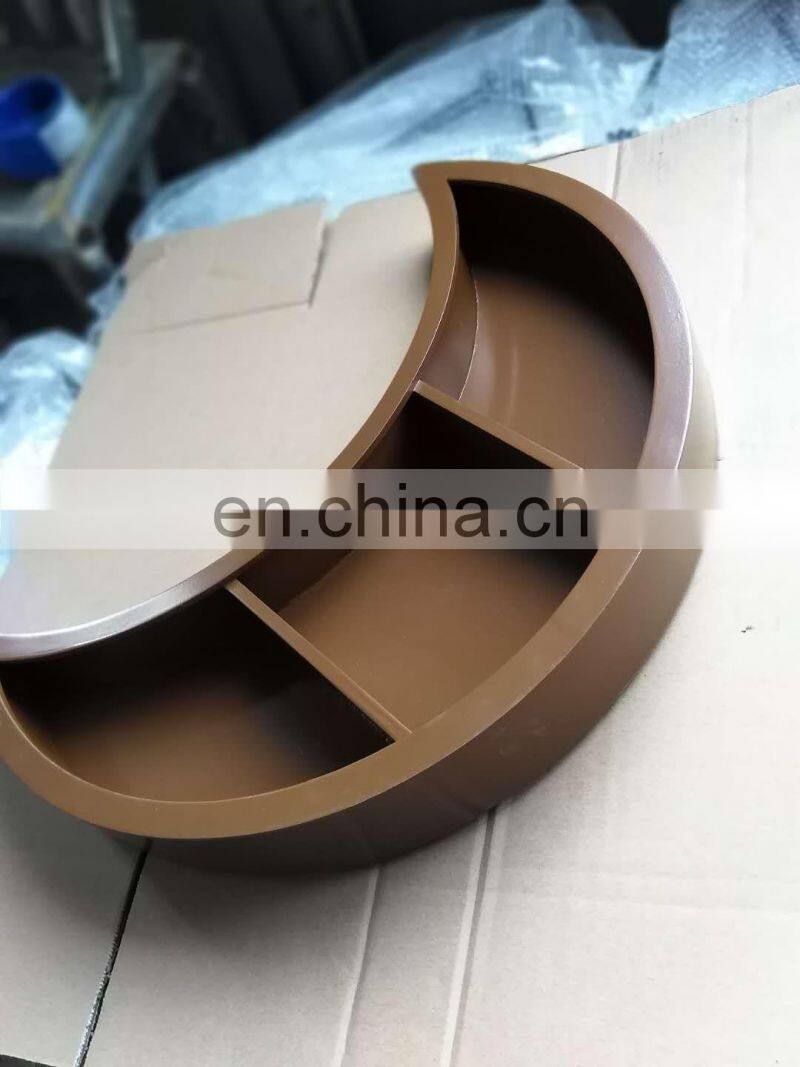 Wall Mounted Moon crescent Shelf Wooden Floating Shelves Hanging Storage Display Shelf