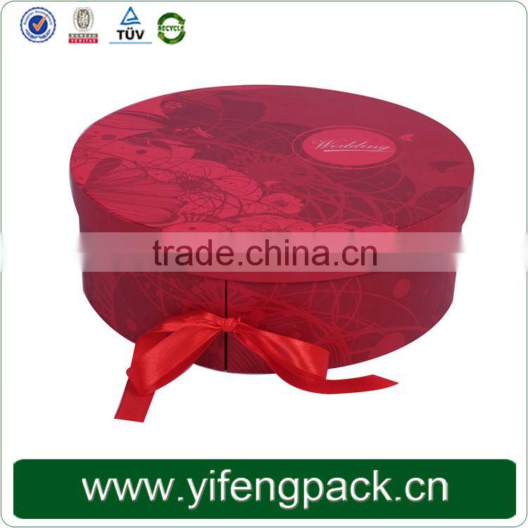 round cardboard gift box with lids wholesale alibaba china