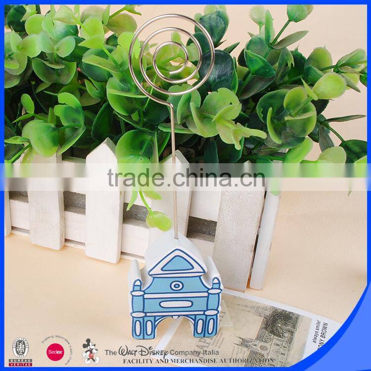 Heart resin base customized place card holder