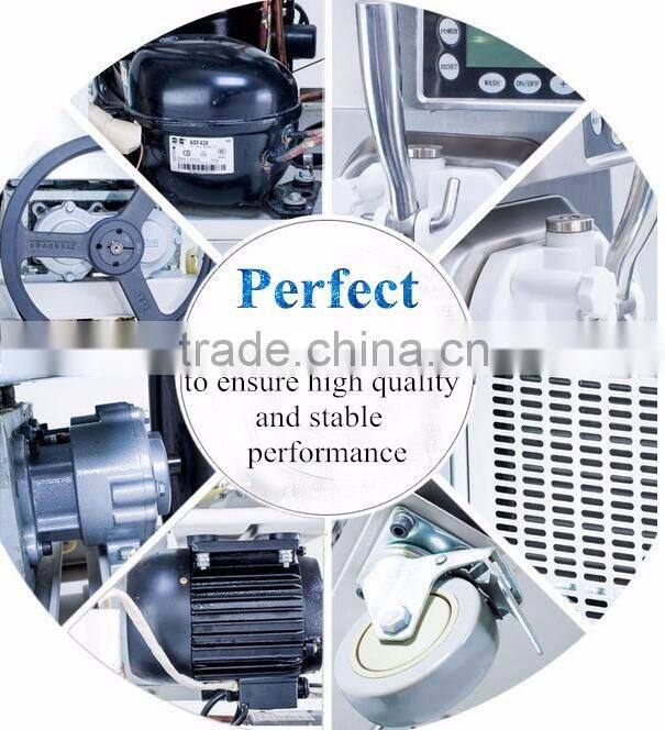 High quality mini type small table top soft serve ice cream machine