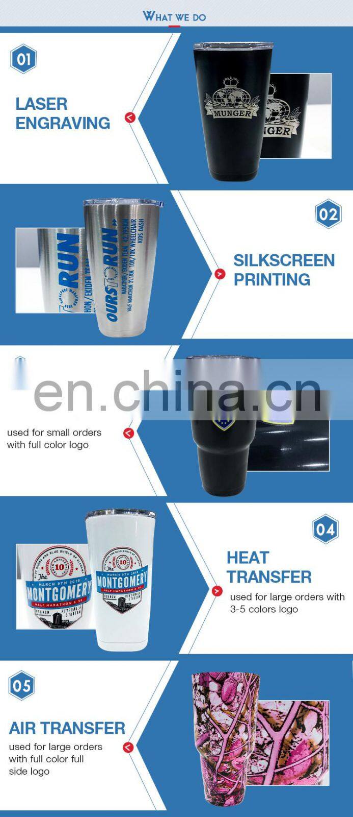 Best Price Power Coated Stainless Steel Tumbler 20 oz for Sale