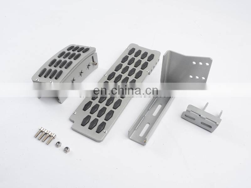 4x4 Adjustable left foot rest pedal including throttle for Jeep Wrangler JK Spare parts