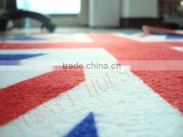 UK flag bath mats wholesale memory foam bath mat