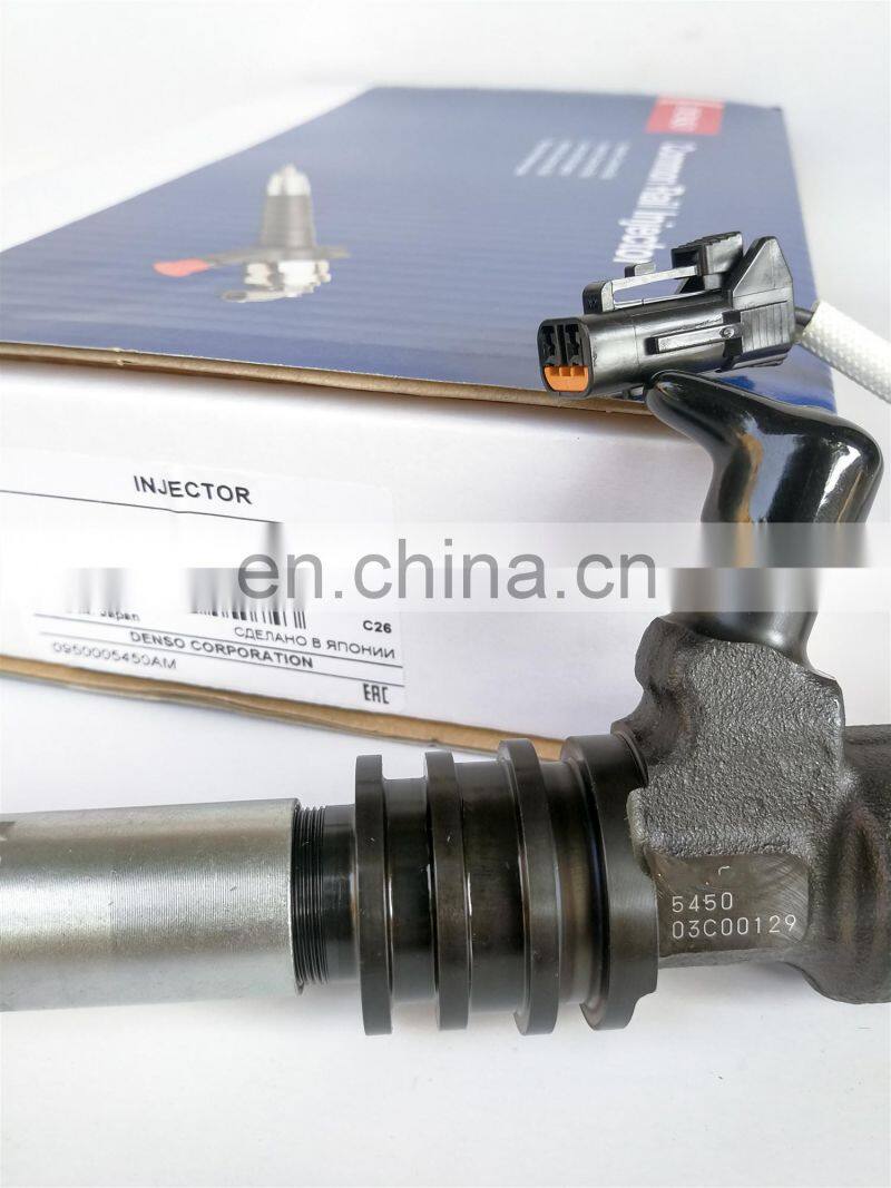 095000-5450,ME302143,9709500-545 genuine new diesel common rail injector for Mitsu//bishi Fuso Fighter 7.5D 6M60
