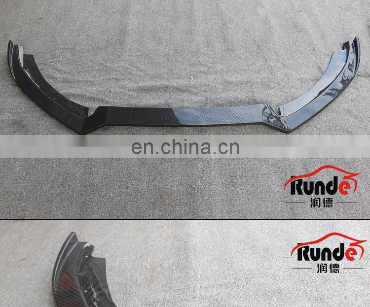 Runde Original Car Carbon Fiber Material Body Parts Front Rear Lip Side Skirt For 2012-2016 Audi RS5 Body Kit